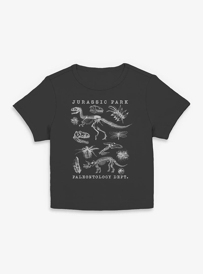 Jurassic Park Flora & Fauna Womens Baby T-Shirt