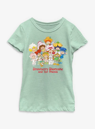 Strawberry Shortcake And Her Friends Youth Girls T-Shirt