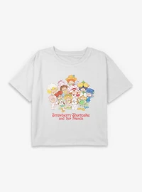Strawberry Shortcake And Her Friends Youth Girls Boxy T-Shirt