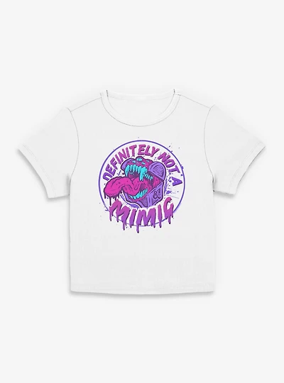 Dungeons & Dragons Definitely Not A Mimic Badge Womens Baby T-Shirt