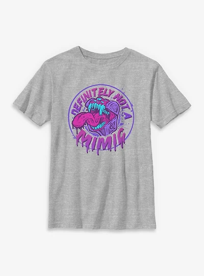 Dungeons & Dragons Definitely Not A Mimic Badge Youth T-Shirt