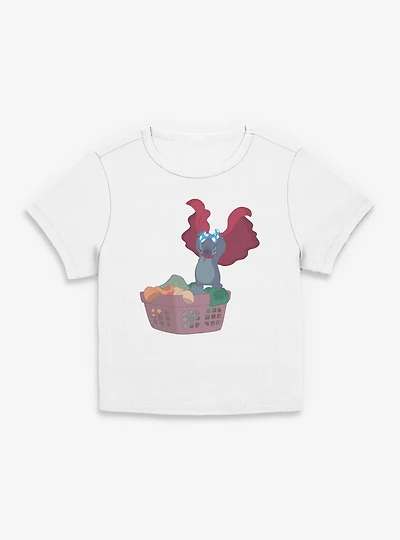 Disney Lilo & Stitch Laundry Monster Womens Baby T-Shirt