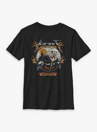 Disney Beauty and the Beast Flame Youth T-Shirt