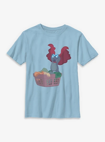 Disney Lilo & Stitch Laundry Monster Youth T-Shirt