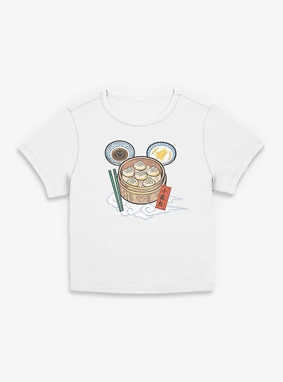 Disney Mickey Mouse Xialongbao Dumplings Womens Baby T-Shirt