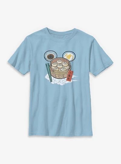 Disney Mickey Mouse Xialongbao Dumplings Youth T-Shirt