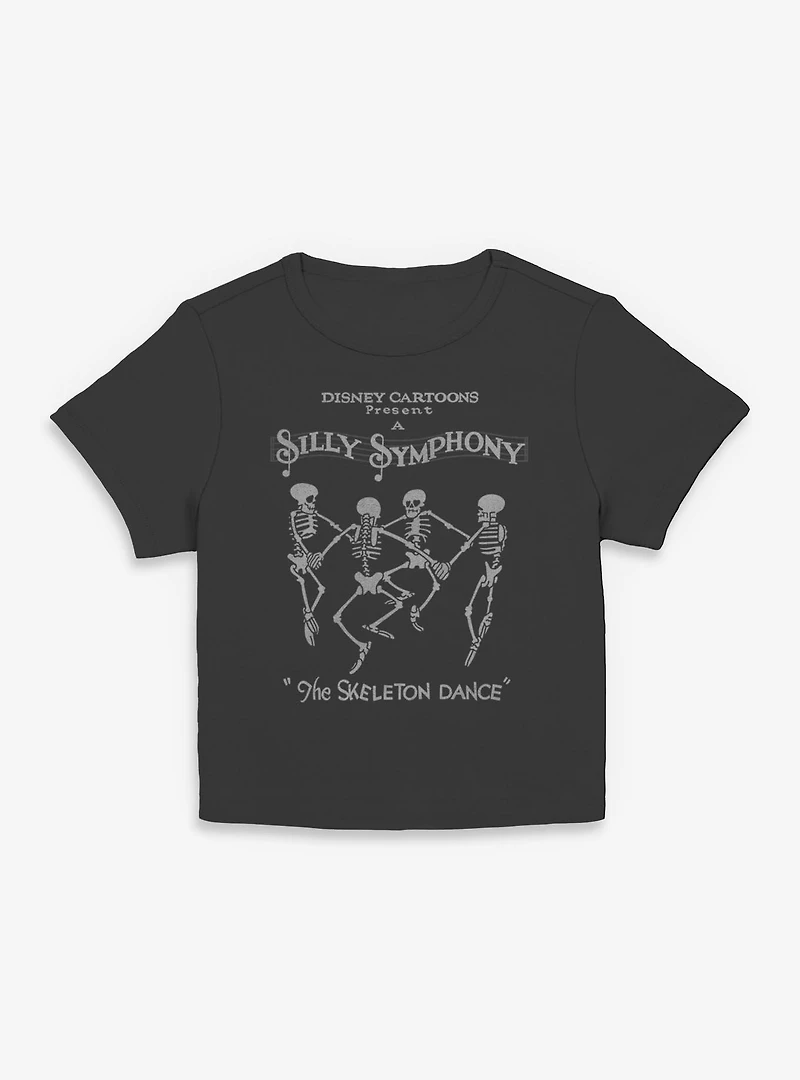 Disney Silly Symphony Skeleton Dance Womens Baby T-Shirt