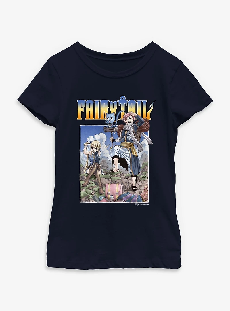 Fairy Tail On A Mission Youth Girls T-Shirt