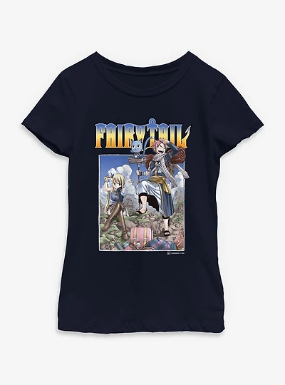 Fairy Tail On A Mission Youth Girls T-Shirt