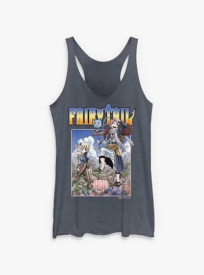 Fairy Tail On A Mission Womens Tank Top