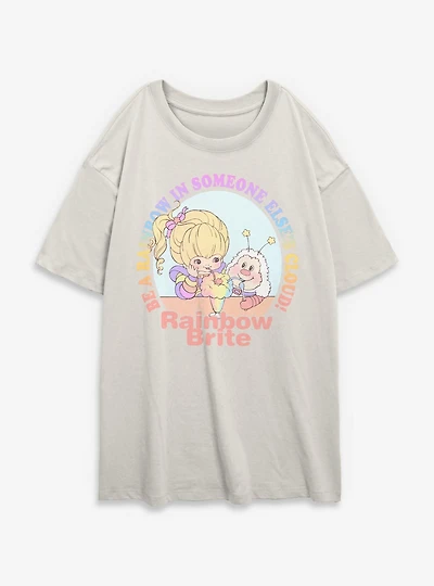 Rainbow Brite Be A Womens Oversized T-Shirt