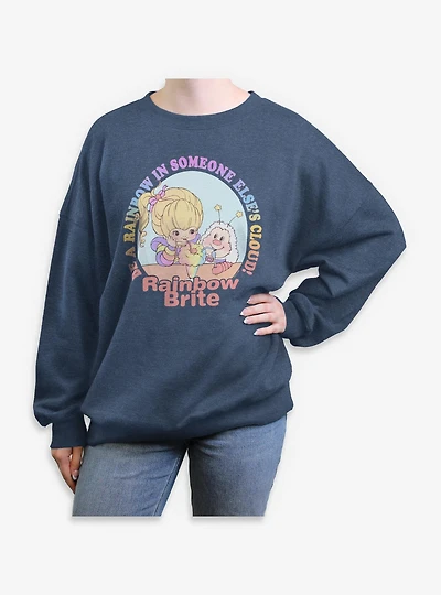 Rainbow Brite Be A Womens Oversized Sweatshirt