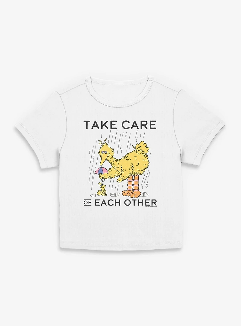 Sesame Street Care For Each Other Womens Baby T-Shirt