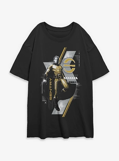 Marvel Thunderbolts* Sentry Womens Oversized T-Shirt