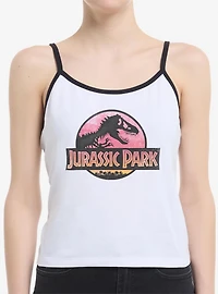 Jurassic Park Logo Womens Cami Tank Top