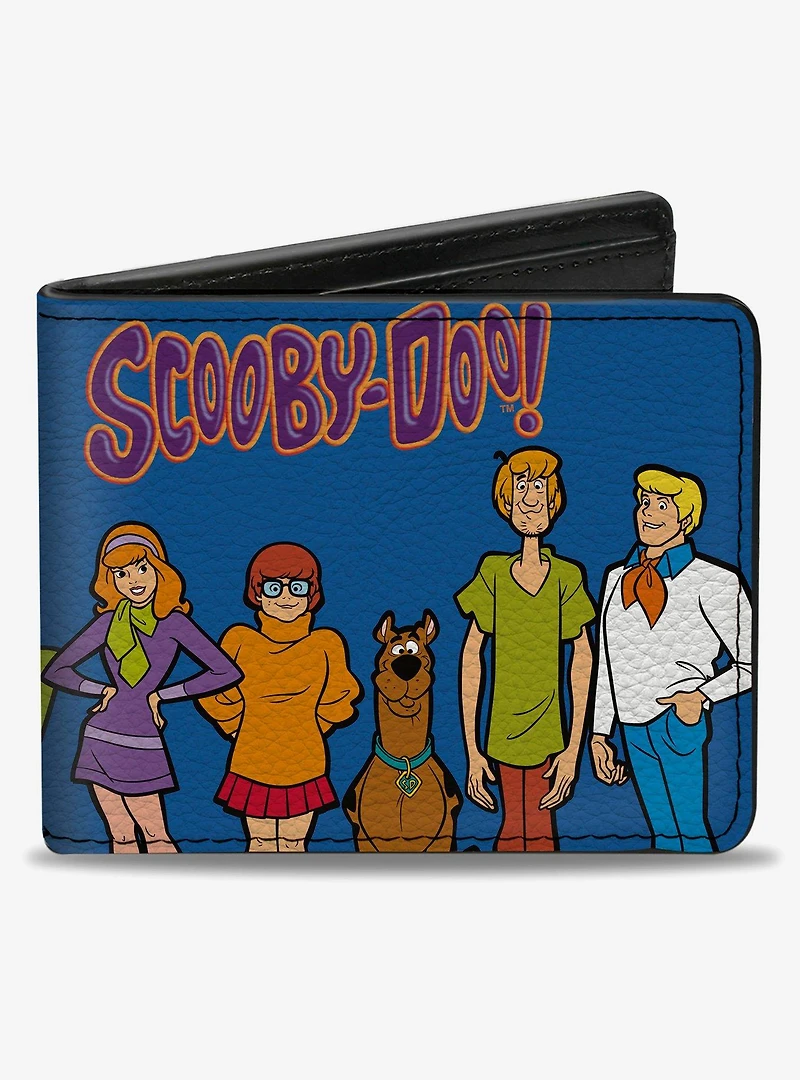 Scooby-Doo! Mystery Machine and Character Group Bifold Wallet