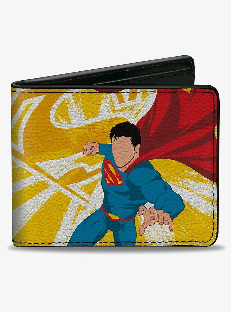 DC Comics Superman Action Silhouette Bifold Wallet