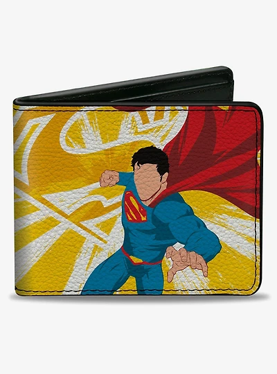 DC Comics Superman Action Silhouette Bifold Wallet