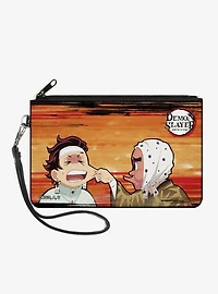 Demon Slayer: Kimetsu No Yaiba Chibi Tetsumotonaka Tanjiro Zip Clutch Wallet