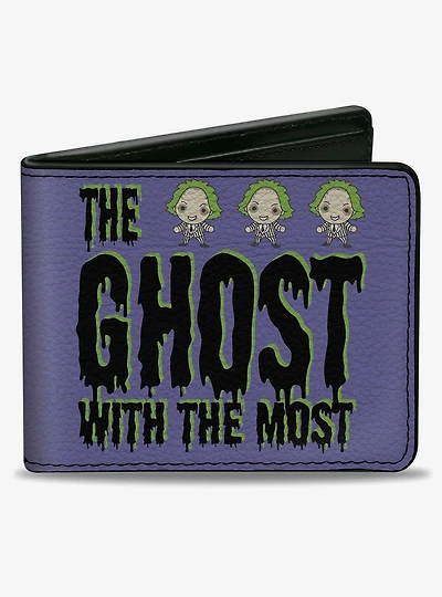 Beetlejuice Chibi The Ghost With The Most Bifold Wallet