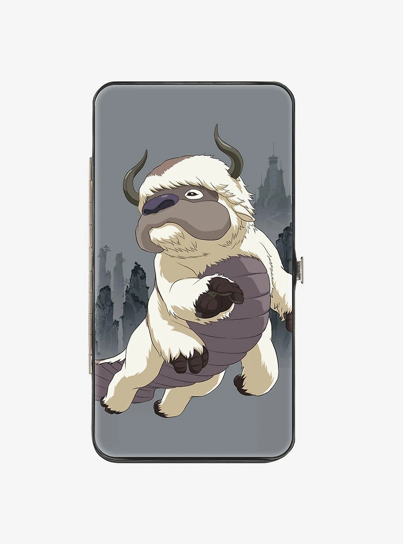 Avatar: The Last Airbender Appa Flying and Air Element Hinged Wallet