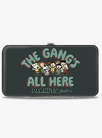 Peanuts Gang 75th The Gangs All Here Group Hinged Wallet