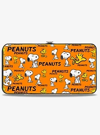 Peanuts Snoopy and Woodstock Poses Hinged Wallet