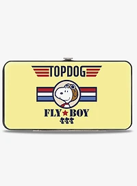 Peanuts Snoopy Fly Boy Top Dog Flying Ace Hinged Wallet