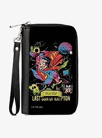 DC Comics Superman Last Son of Krypton Zip Around Wallet