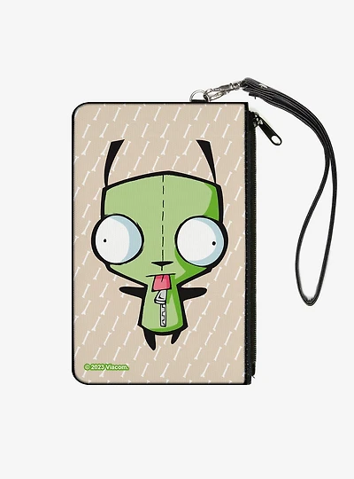 Invader Zim GIR and Bone Zip Clutch Wallet