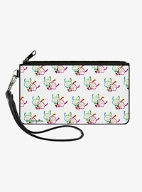 Invader Zim Triple GIR Stack Multi Zip Clutch Wallet