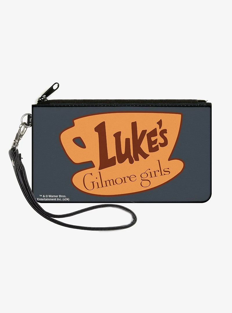 Gilmore Girls Lukes Coffee Cup Icon Zip Clutch Wallet