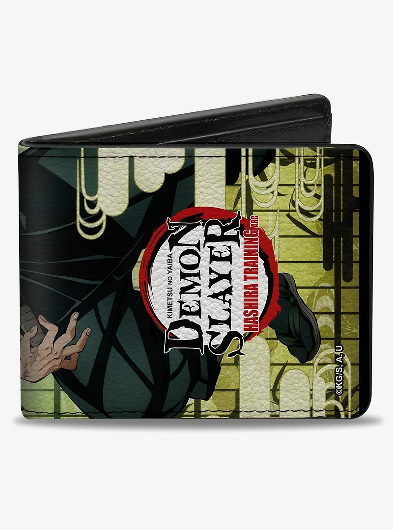 Demon Slayer: Kimetsu No Yaiba Sanemi Shinazugawa Sword & Title Bifold Wallet