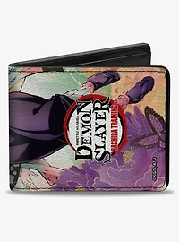 Demon Slayer: Kimetsu No Yaiba Shinobu Kocho Butterfly & Title Bifold Wallet