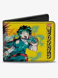My Hero Academia Three Character Group and Bifold Wallet