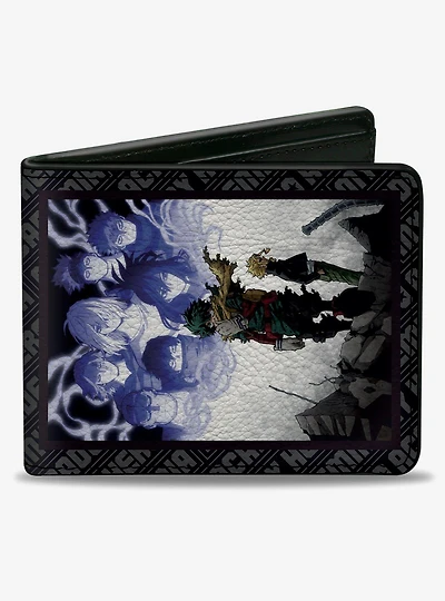 My Hero Academia Izuku and All Might Dark Hero Arc Bifold Wallet