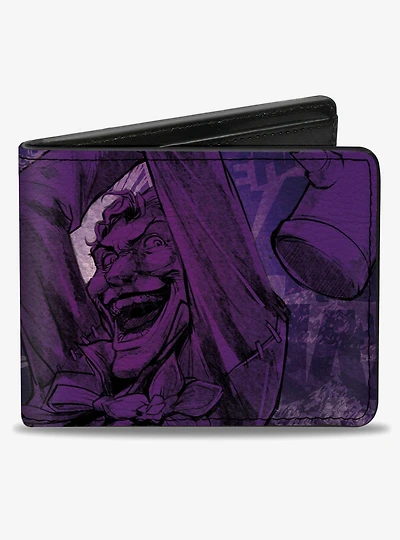 DC Comics The Joker Hammer and Bifold Wallet