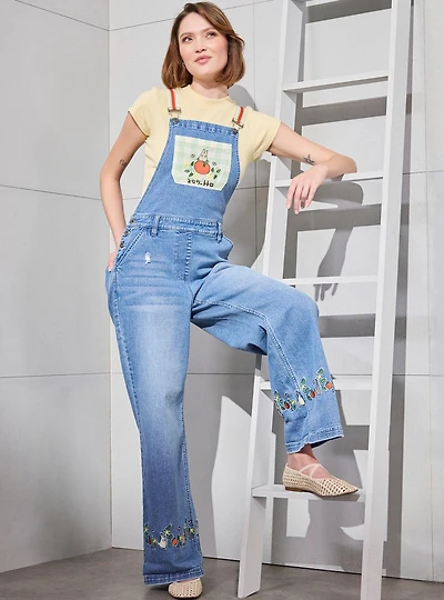 Studio Ghibli® My Neighbor Totoro Veggies Women's Overalls - BoxLunch Exclusive