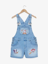 Sanrio Hello Kitty & Friends Bakery Women's Plus Short Overalls - BoxLunch Exclusive