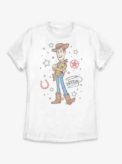 Disney Pixar Toy Story Cowboy Woody Womens T-Shirt
