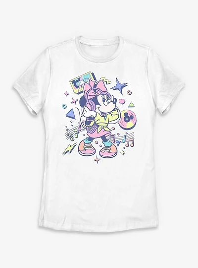 Disney Minnie Mouse Retro Womens T-Shirt