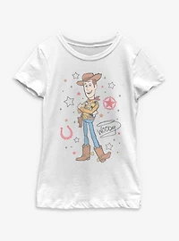 Disney Pixar Toy Story Cowboy Woody Youth Girls T-Shirt