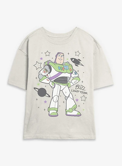Disney Pixar Toy Story Buzz Light Year Womens Skimmer T-Shirt