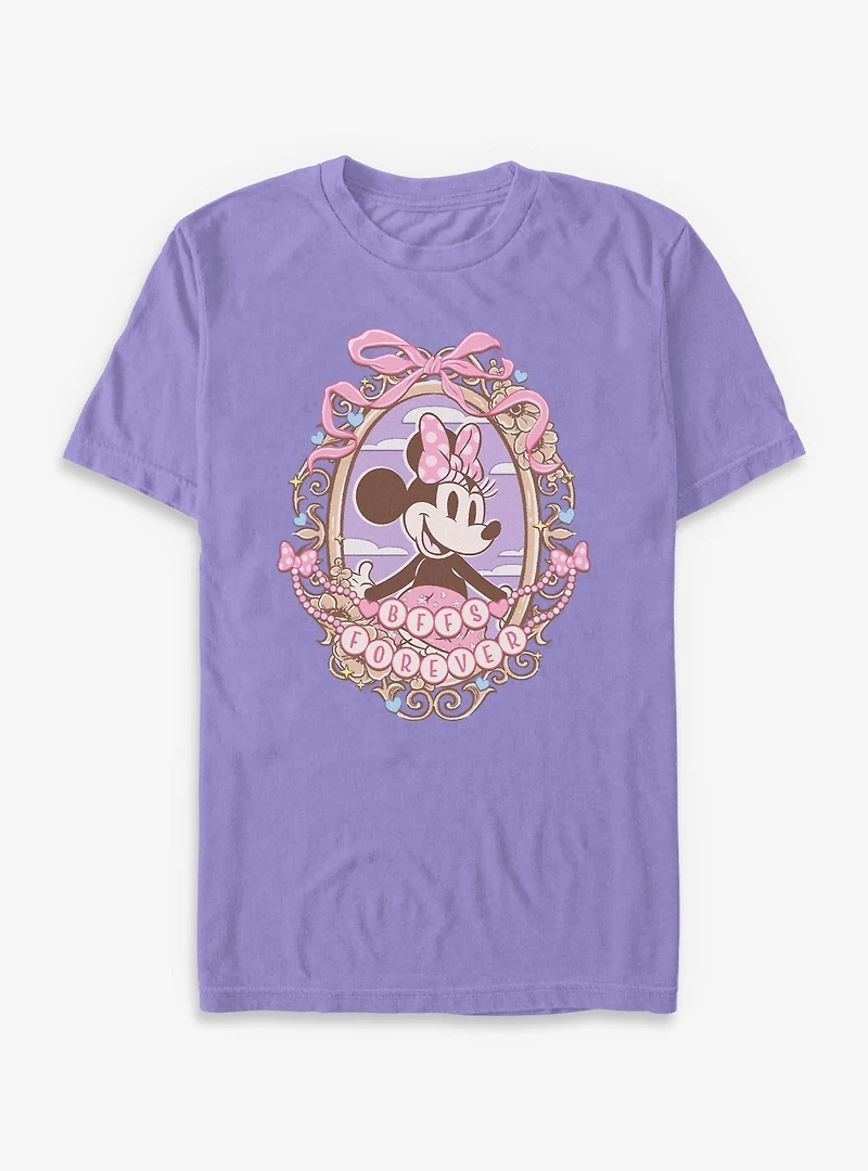 Disney Minnie Mouse Best Friends Forever Garment Dye T-Shirt