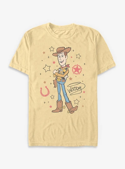 Disney Pixar Toy Story Cowboy Woody Garment Dye T-Shirt