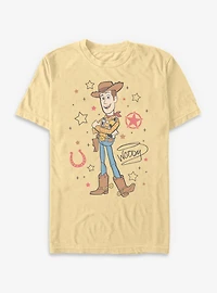 Disney Pixar Toy Story Cowboy Woody Garment Dye T-Shirt