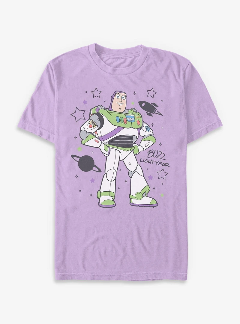 Disney Pixar Toy Story Buzz Light Year Garment Dye T-Shirt