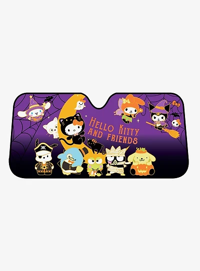 Hello Kitty Halloween Car Sunshade