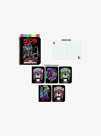 Godzilla Tabbed Journal