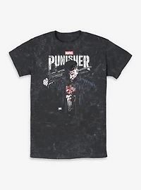 Marvel Punisher Downfall Mineral Wash T-Shirt